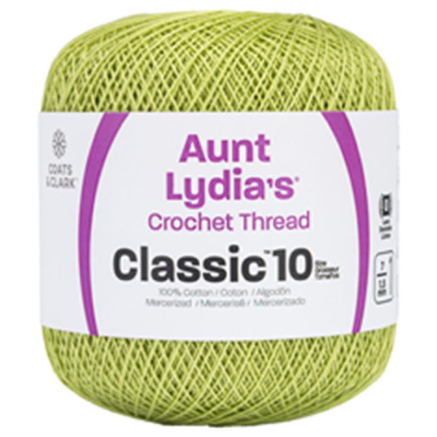 Aunt lydia's Classic Crochet Thread Wasabi Size #10