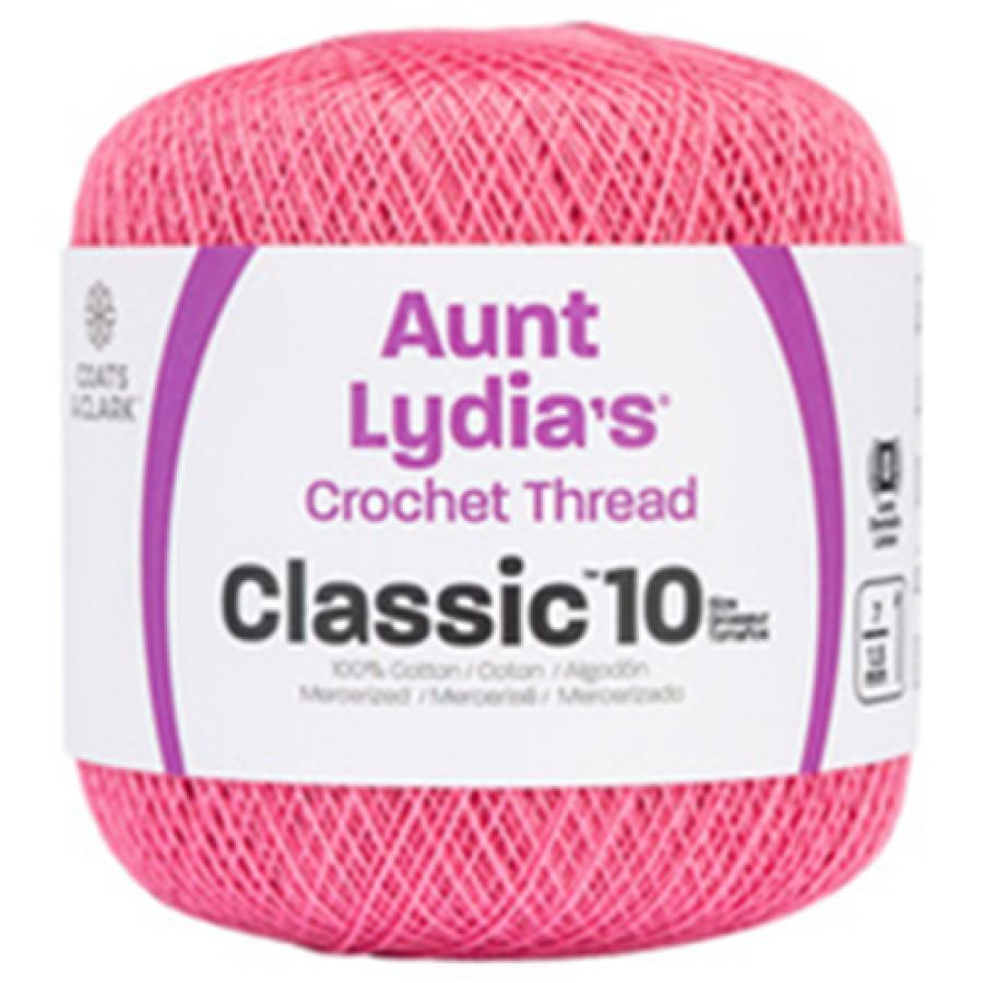 Aunt Lydia's Classic Crochet Thread French Rose Size #10