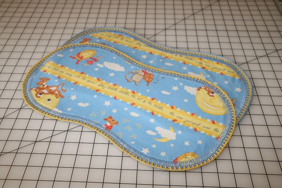 Running Stripe Design Crochet Edging