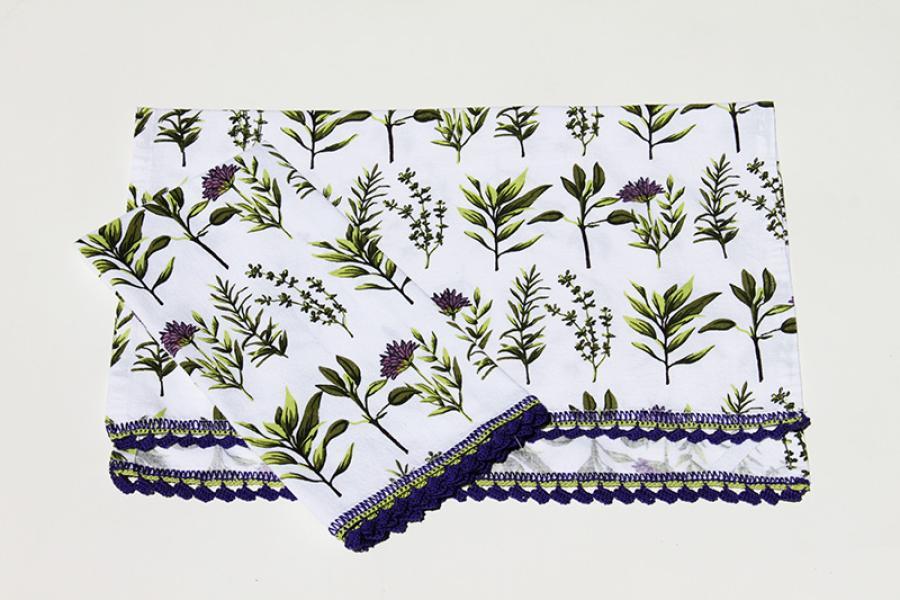 Wild Flowers Cotton Tea Towel Gift Set