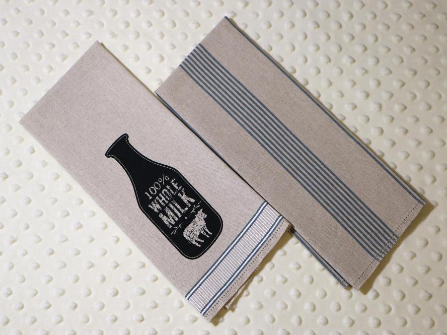 Whole Milk (2) Piece Tea Towel Kit