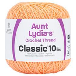 Aunt Lydia's Classic Crochet Thread Light Peach Size #10