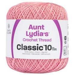 Aunt Lydia's Classic Crochet Thread Soft Mauve Size #10
