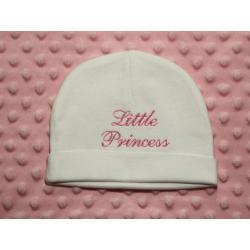 Little Princess Pink Embroidered Cuddle Baby Cap