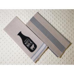 Whole Milk (2) Piece Tea Towel Kit
